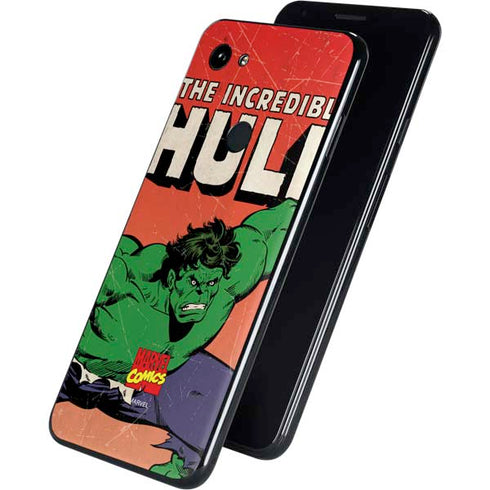 Marvel Classic Comics The Incredible Hulk Google Pixel 3a Skin